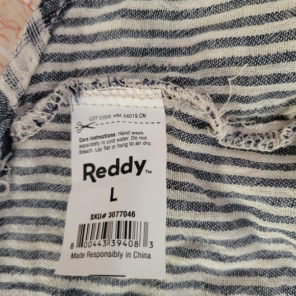 Blue Plaid Dog Flannel - Picture 4 of 4